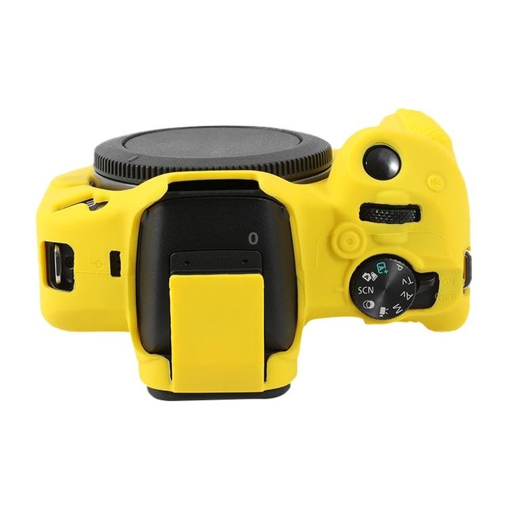 For Canon EOS R50 Soft Silicone Protective Case(Yellow)