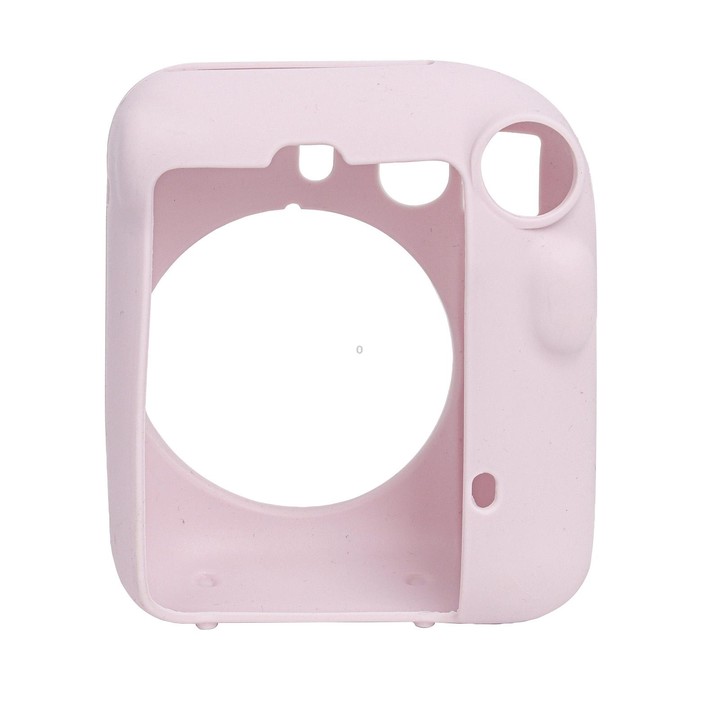 For FUJIFILM instax mini 12 Soft Silicone Camera Protective Case(Pink)