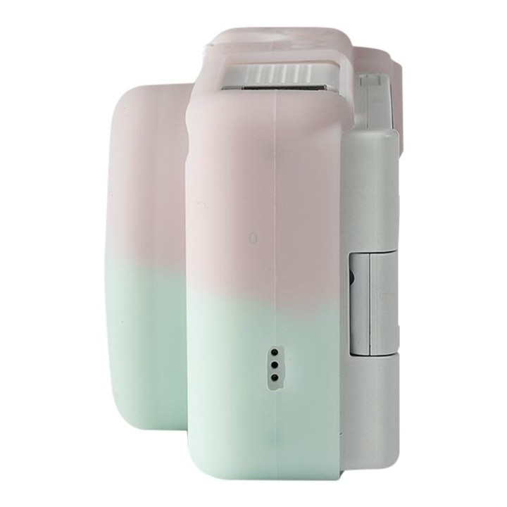 For Sony ZV-1F / ZV1 M2 Soft Silicone Protective Case(Jello Pink Green)