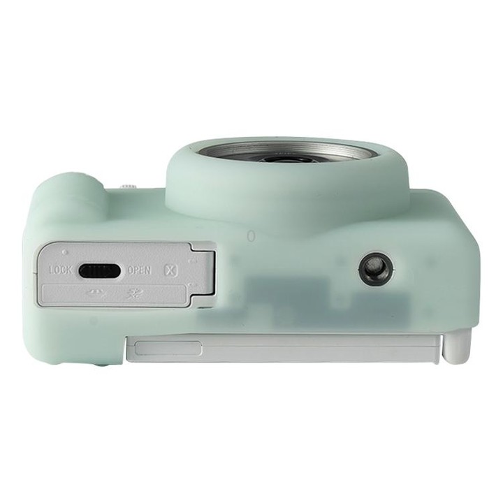 For Sony ZV-1F / ZV1 M2 Soft Silicone Protective Case(Jello Green)