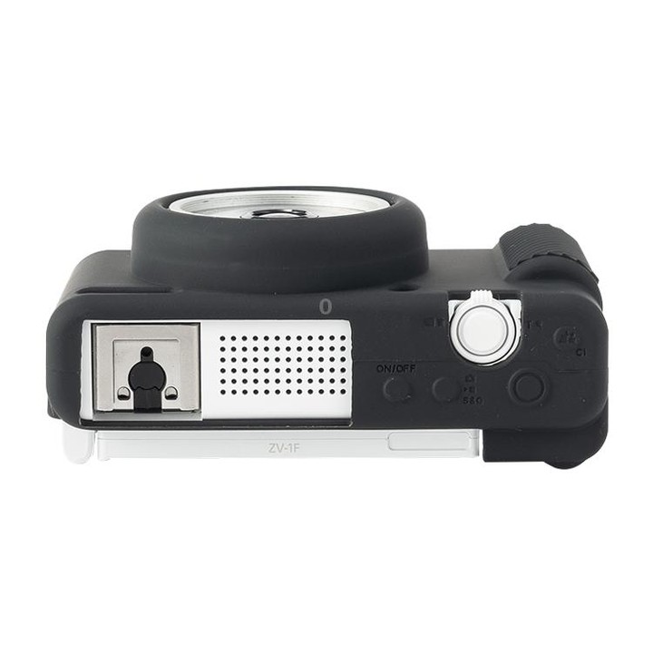 For Sony ZV-1F / ZV1 M2 Soft Silicone Protective Case(Black)