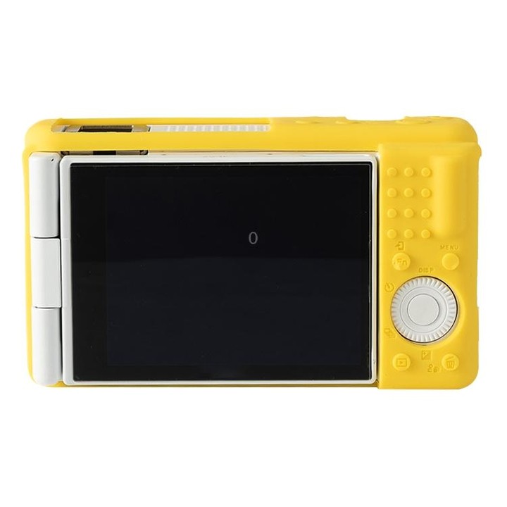 For Sony ZV-1F / ZV1 M2 Soft Silicone Protective Case(Yellow)