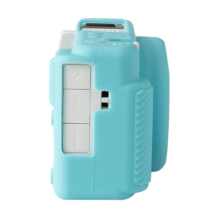 For Sony ZV-1F / ZV1 M2 Soft Silicone Protective Case(Sky Blue)