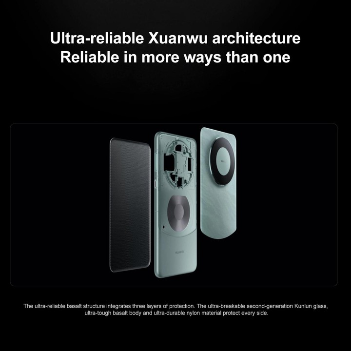 HUAWEI Mate 60, 12GB+1TB, Screen Fingerprint Identification, 6.69 inch HarmonyOS 4.0 Kirin 9000S Octa Core up to 2.62GHz, NFC, O