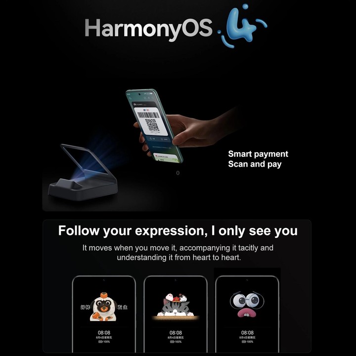 HUAWEI Mate 60, 12GB+1TB, Screen Fingerprint Identification, 6.69 inch HarmonyOS 4.0 Kirin 9000S Octa Core up to 2.62GHz, NFC, O