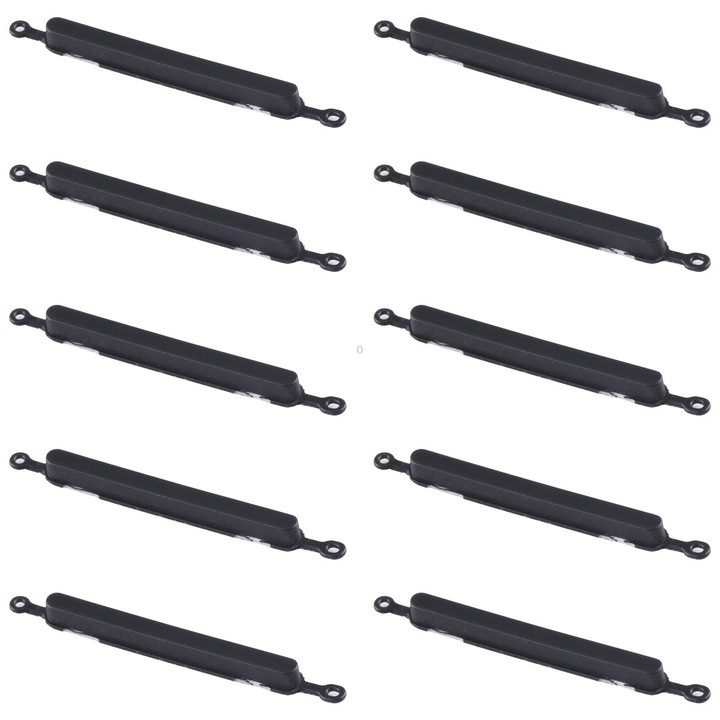 For Samsung Galaxy A03s SM-A037 10pcs Volume Control Button(Black)