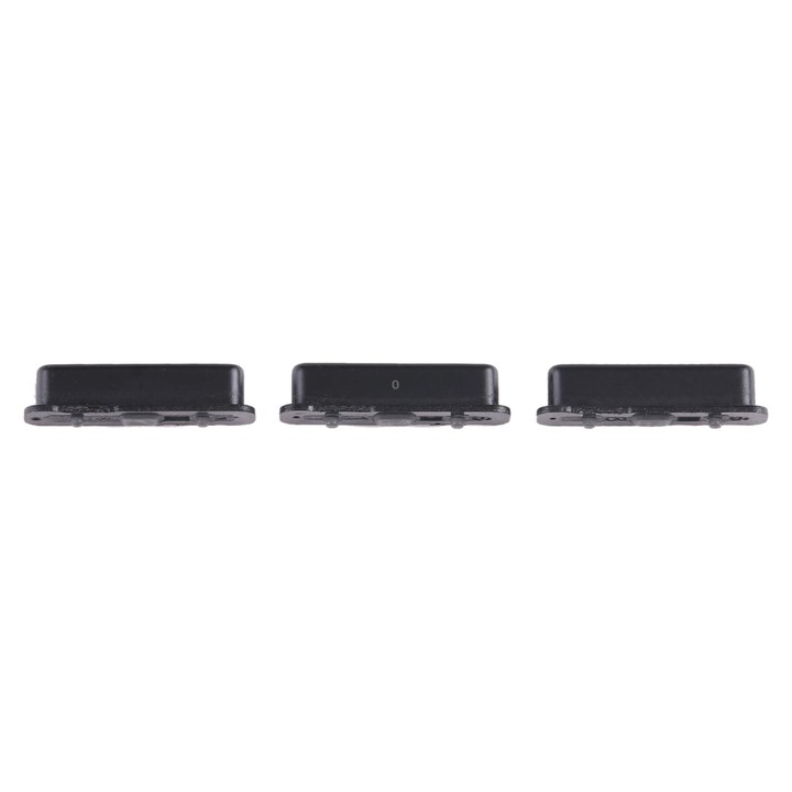 For Samsung Galaxy A6 2018 SM-A600 10pcs Power Button + Volume Control Button(Black)