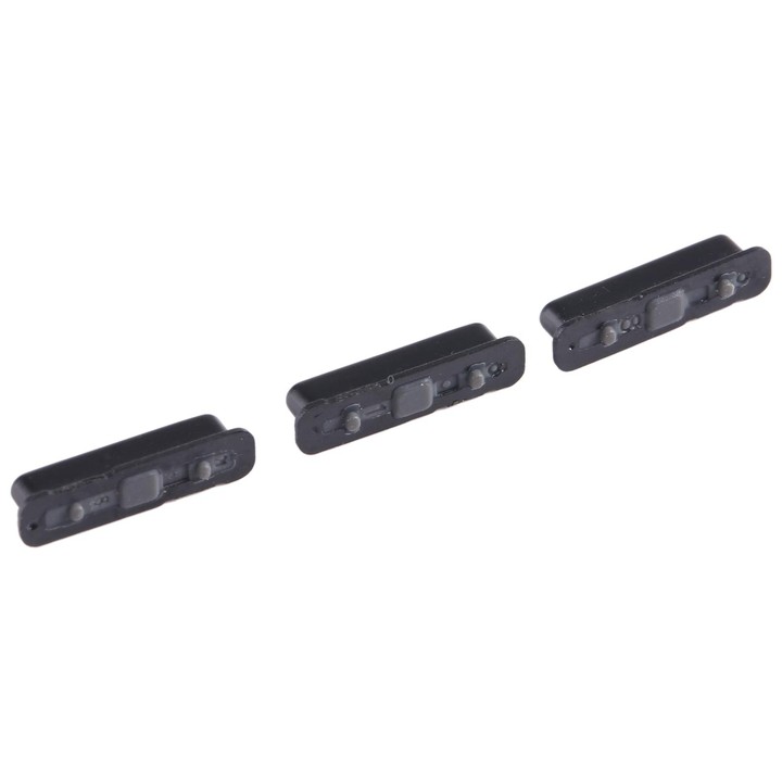 For Samsung Galaxy A6+ 2018 SM-A605 10pcs Power Button + Volume Control Button(Black)
