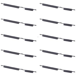 For Samsung Galaxy A03 SM-A035 10pcs Power Button + Volume Control Button(Black)