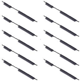 For Samsung Galaxy A32 4G SM-A325 10pcs Power Button + Volume Control Button(Black)
