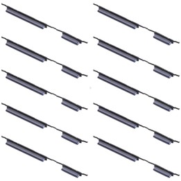For Samsung Galaxy A10 SM-A105 10pcs Power Button + Volume Control Button(Black)