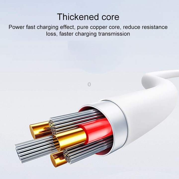 Yesido CA120C 2A USB to USB-C / Type-C Fast Charging Data Cable, Length:1m