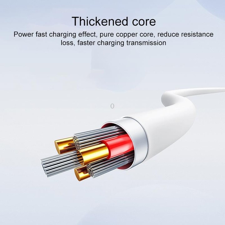 Yesido CA154 PD 60W USB-C / Type-C to USB-C / Type-C Charging Data Cable, Length: 1m(White)