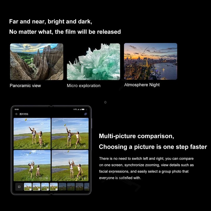 HUAWEI Mate X5, 12GB+512GB, 7.85 inch + 6.4 inch HarmonyOS 4.0.0 Kirin 9000S 7nm Octa-Core 2.16GHz, OTG, NFC, Not Support Google
