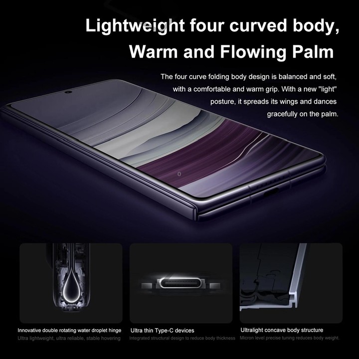 HUAWEI Mate X5, 12GB+512GB, 7.85 inch + 6.4 inch HarmonyOS 4.0.0 Kirin 9000S 7nm Octa-Core 2.16GHz, OTG, NFC, Not Support Google