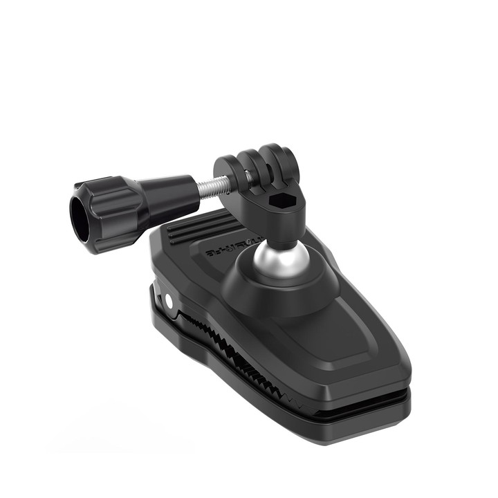Sunnylife 360 Degree Rotation Swivel Backpack Clip Magnetic Suction Action Camera Mount(Black)