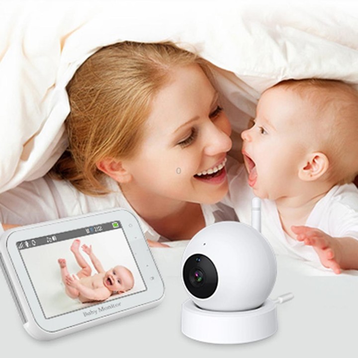ABM201 4.5 inch Wireless Video Night Vision Baby Monitor Security Camera(US Plug)