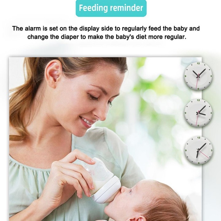 ABM600 3.5 inch Wireless Video Night Vision Baby Monitor Security Camera(UK Plug)