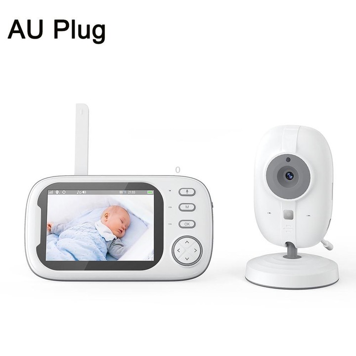 ABM600 3.5 inch Wireless Video Night Vision Baby Monitor Security Camera(AU Plug)