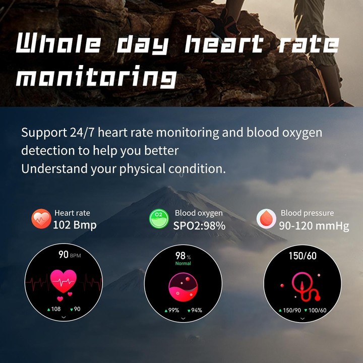 HT8 1.46 inch Round Screen Bluetooth Smart Watch, Support Health Monitoring & 100+ Sports Modes & Alipay(Grey)