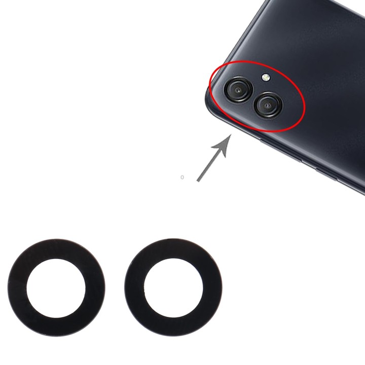 For Samsung Galaxy A04E 10set Back Camera Lens
