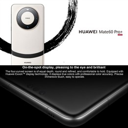 HUAWEI Mate 60 Pro+, 16GB+1TB, Screen Fingerprint Identification, 6.82 inch HarmonyOS 4.0 Kirin 9000S Octa Core up to 2.62GHz, N