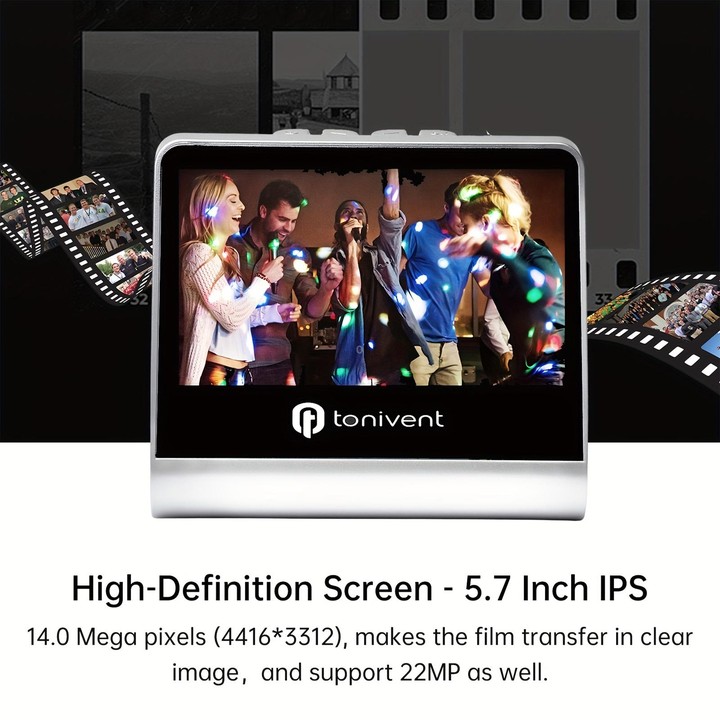 Tonivent TON170 14 Mega Pixels 5 inch HD Screen Film Scanner(AU Plug)