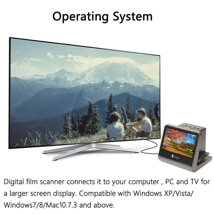 Tonivent TON171 22 Mega Pixels 5 inch HD Screen Film Scanner(AU Plug)