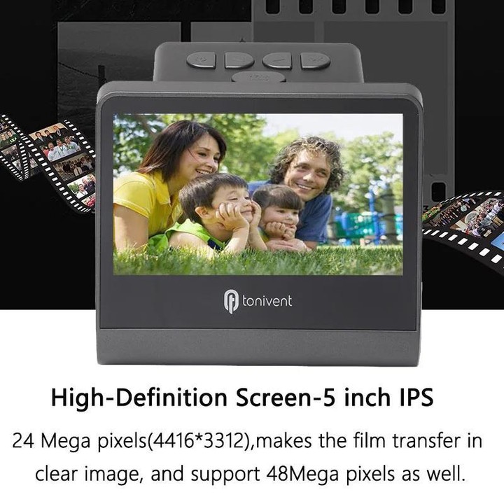 Tonivent TON171 22 Mega Pixels 5 inch HD Screen Film Scanner(AU Plug)