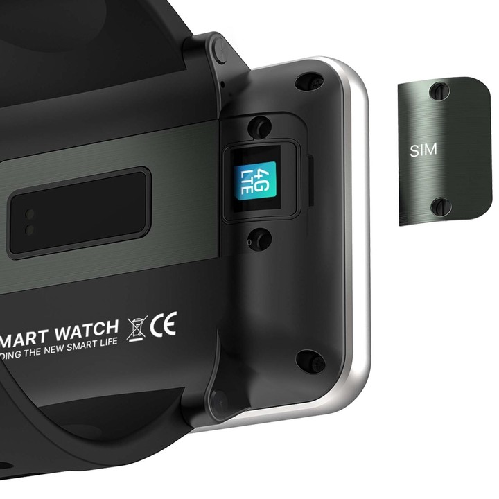 DM100 2.86 inch IPS Full Screen Smart Sport Watch, Support Independent Card Insertion / Multiple Sports Modes / Heart Rate Monit