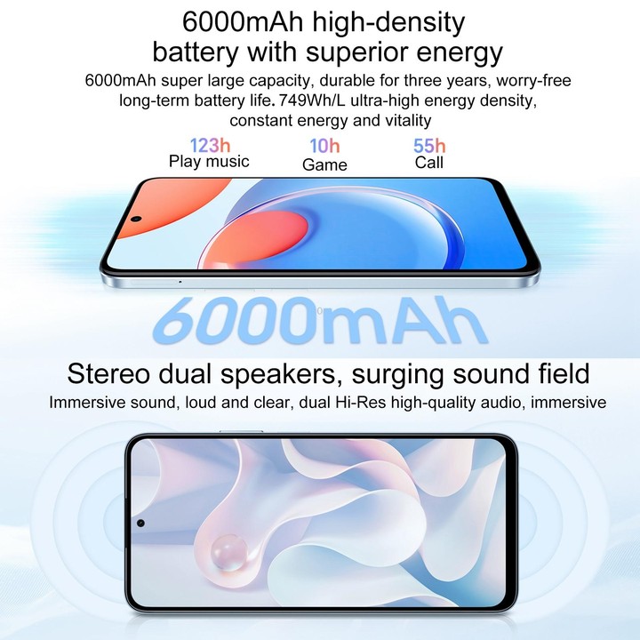 Honor Play8T, 12GB+256GB, 6.8 inch MagicOS 7.2 Dimensity 6080 Octa Core up to 2.4GHz, Network: 5G, OTG, Not Support Google Play(