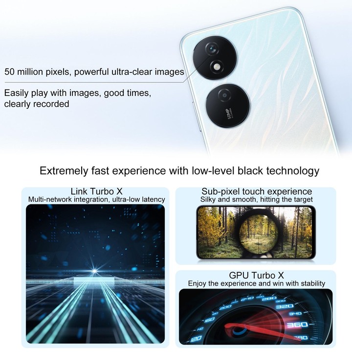 Honor Play8T, 12GB+256GB, 6.8 inch MagicOS 7.2 Dimensity 6080 Octa Core up to 2.4GHz, Network: 5G, OTG, Not Support Google Play(