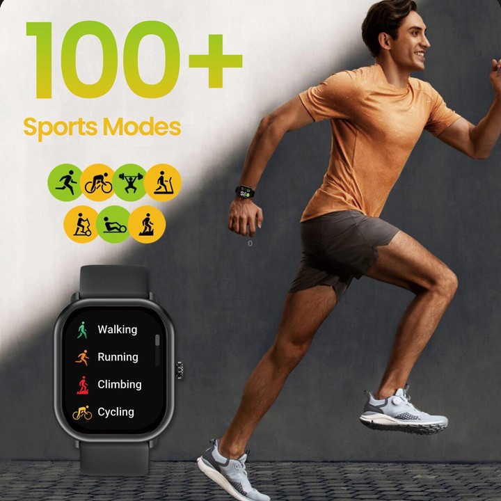 Zeblaze GS 3 Pro IP68 1.97inch HD Fitness Smart Watch(White)