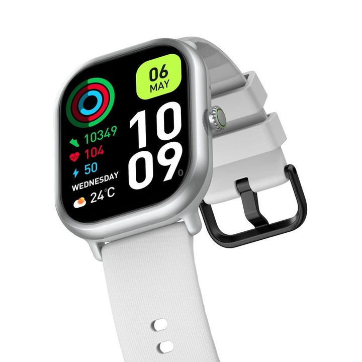 Zeblaze GS 3 Pro IP68 1.97inch HD Fitness Smart Watch(White)