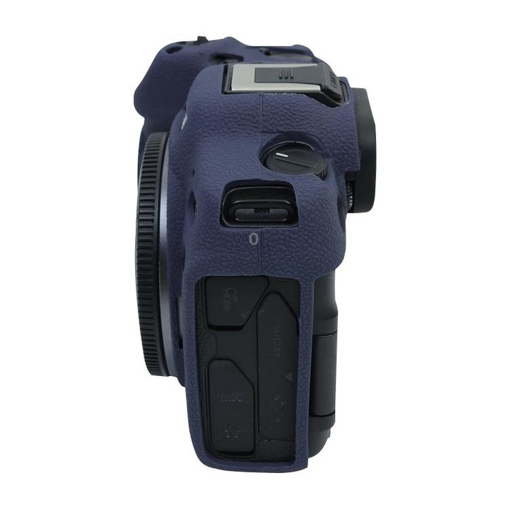 For Canon EOS R8 Soft Silicone Protective Case(Dark Blue)