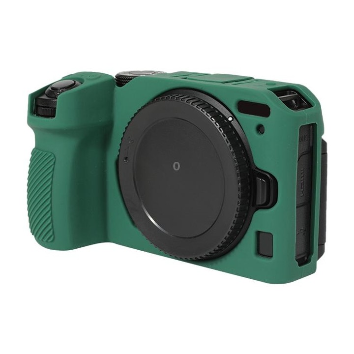For Nikon Z 30 Soft Silicone Protective Case with Lens Cover(Green)