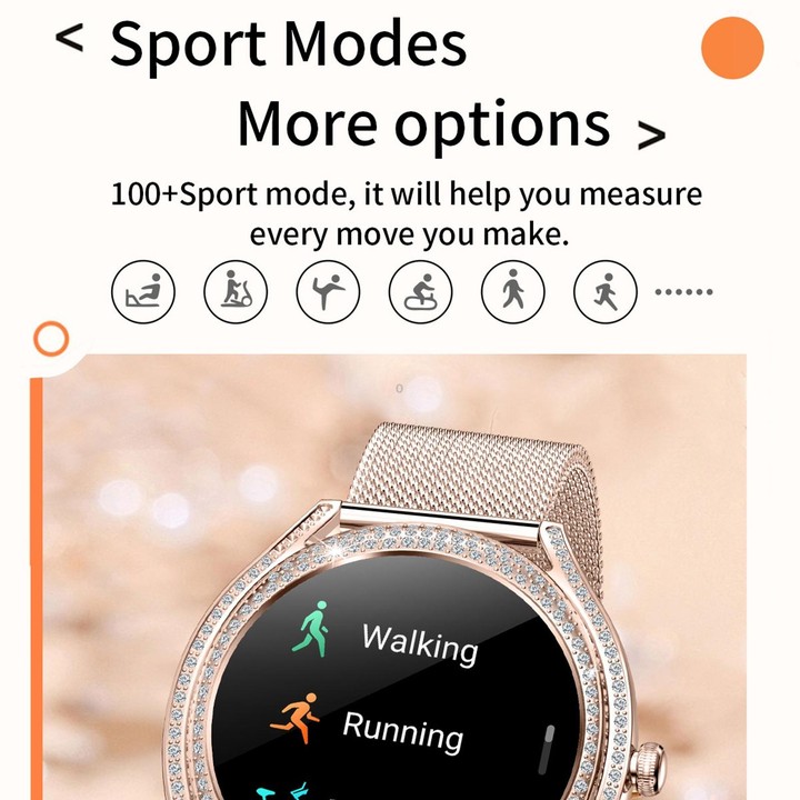V66 1.28inch BT5.0 Smart Watch Support Heart Rate/ Sleep Detection, Style:Silicone Strap(Black)