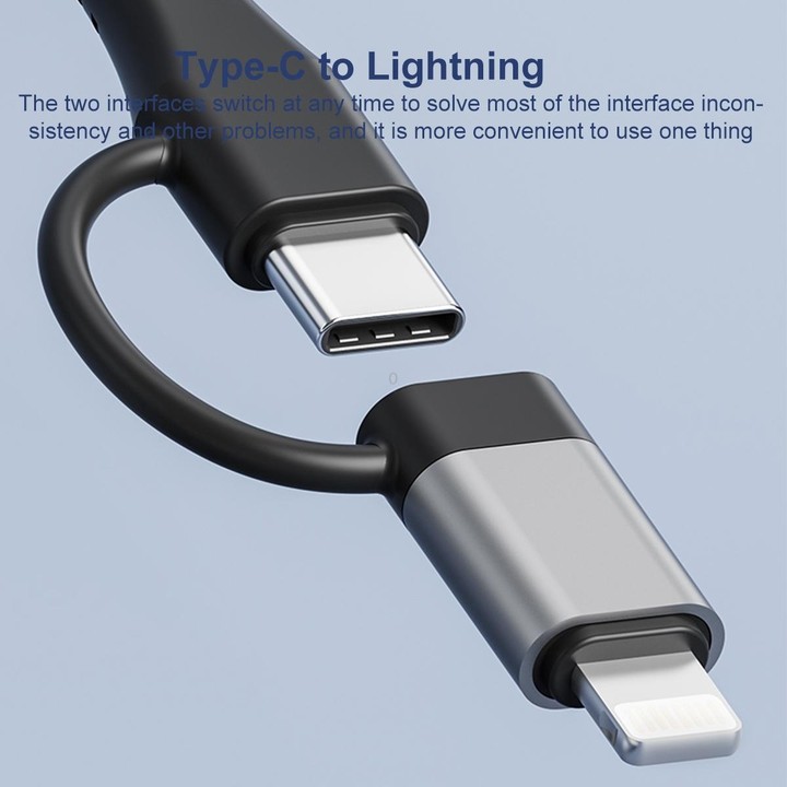 5 in 1 USB-C / Type-C to USB-C / Type-C + USB + SD & TF Card Reader