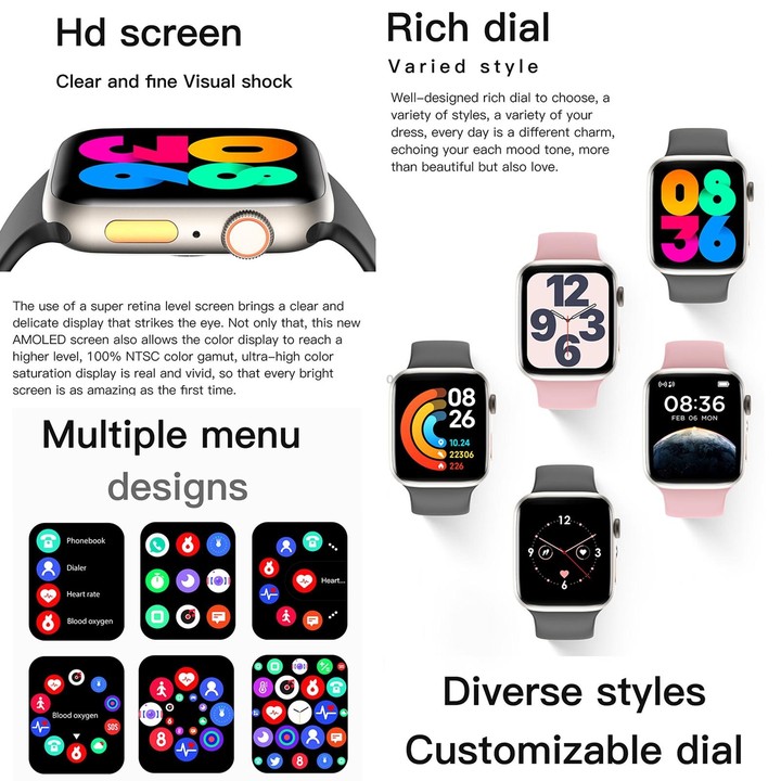Q9 Smart Bracelet, 2.01 inch Waterproof Smart Watch, BT Call / Heart Rate / Blood Pressure / Blood Oxygen(Pink Gold)