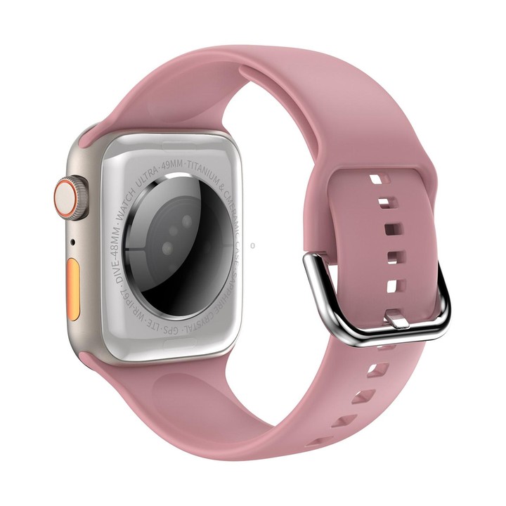 Q9 Smart Bracelet, 2.01 inch Waterproof Smart Watch, BT Call / Heart Rate / Blood Pressure / Blood Oxygen(Pink Gold)