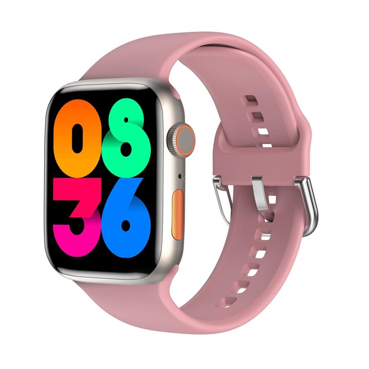 Q9 Smart Bracelet, 2.01 inch Waterproof Smart Watch, BT Call / Heart Rate / Blood Pressure / Blood Oxygen(Pink Gold)
