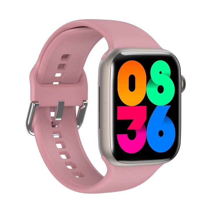 Q9 Smart Bracelet, 2.01 inch Waterproof Smart Watch, BT Call / Heart Rate / Blood Pressure / Blood Oxygen(Pink Gold)