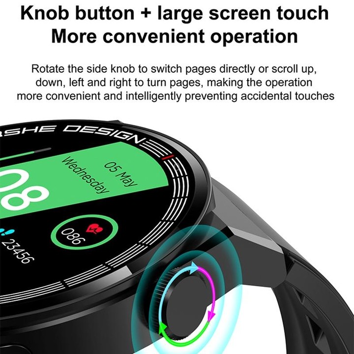 TM06 Smart Bracelet, 1.28 inch IP67 Waterproof Smart Watch, Bluetooth Call / Heart Rate / Blood Pressure / Blood Oxygen(White)