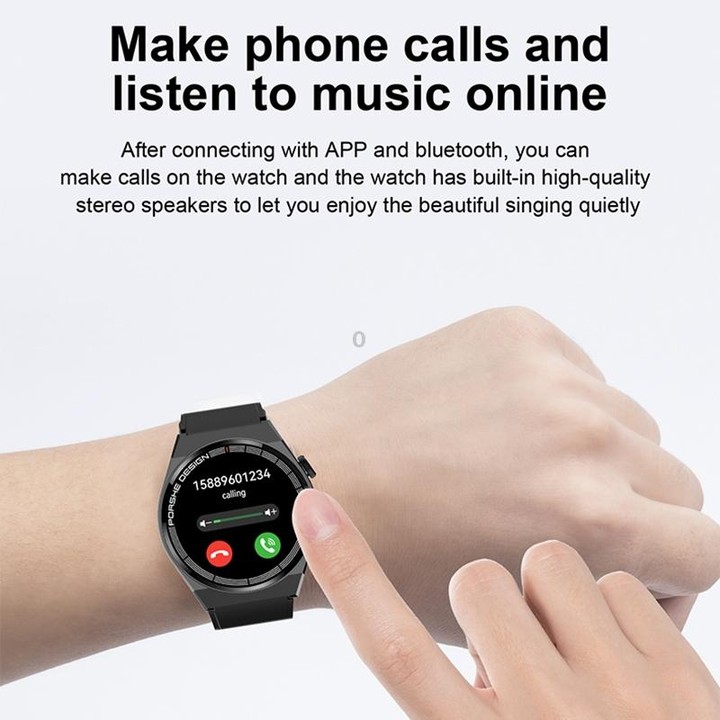 TM06 Smart Bracelet, 1.28 inch IP67 Waterproof Smart Watch, Bluetooth Call / Heart Rate / Blood Pressure / Blood Oxygen(Black)