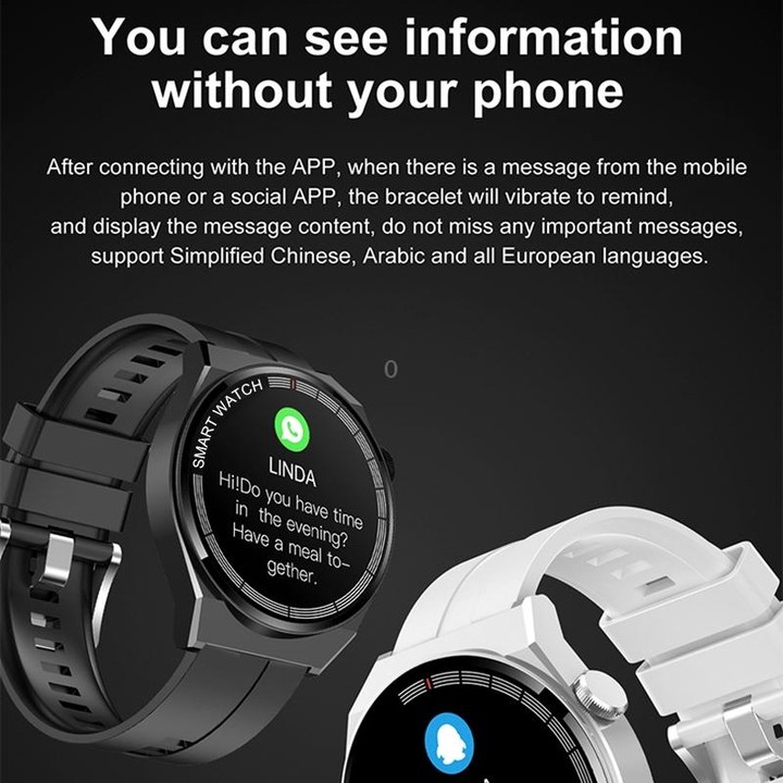 G3 Smart Bracelet, 1.5 inch Smart Watch, Bluetooth Call / Heart Rate / Blood Pressure / Blood Oxygen(Black)