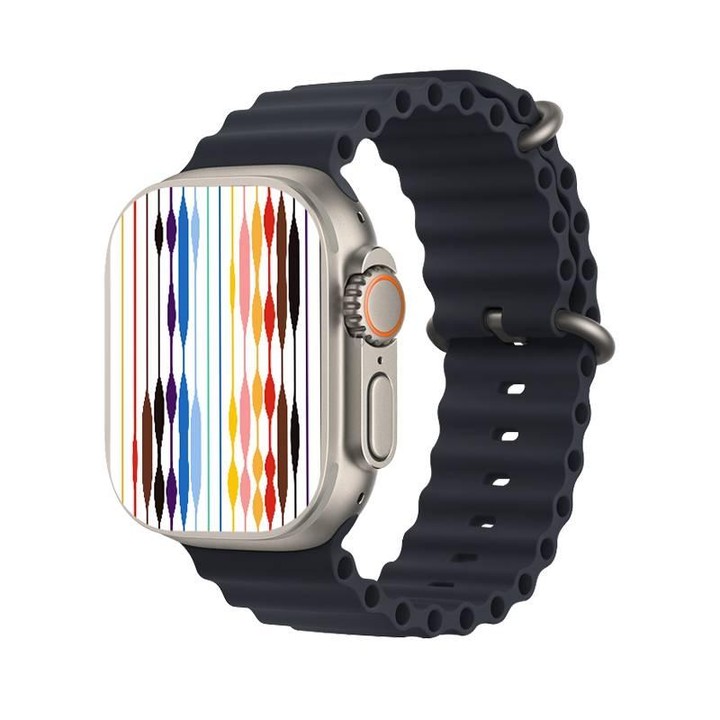 S800 Ultra Max Smart Bracelet, 1.5 inch Silicone Band Smart Watch, Bluetooth Call / Heart Rate / Blood Pressure / Blood Oxygen(B