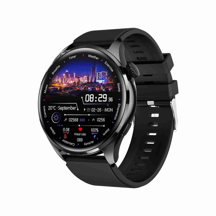 TM05 Pro Smart Bracelet, 1.46 inch Silicone Band IP67 Waterproof Smart Watch, Bluetooth Call / Heart Rate / Blood Pressure / Blo