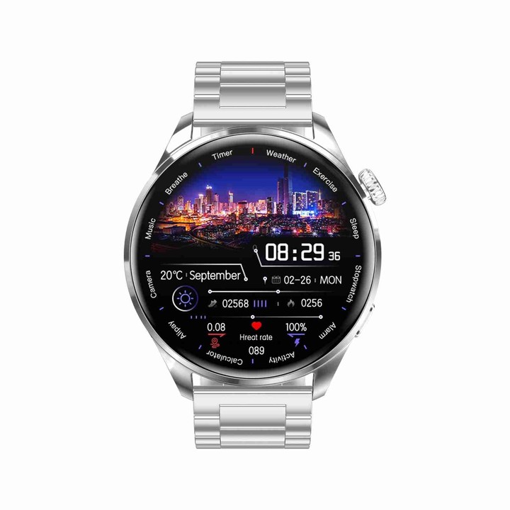 TM05 Pro Smart Bracelet, 1.46 inch Steel Band IP67 Waterproof Smart Watch, Bluetooth Call / Heart Rate / Blood Pressure / Blood
