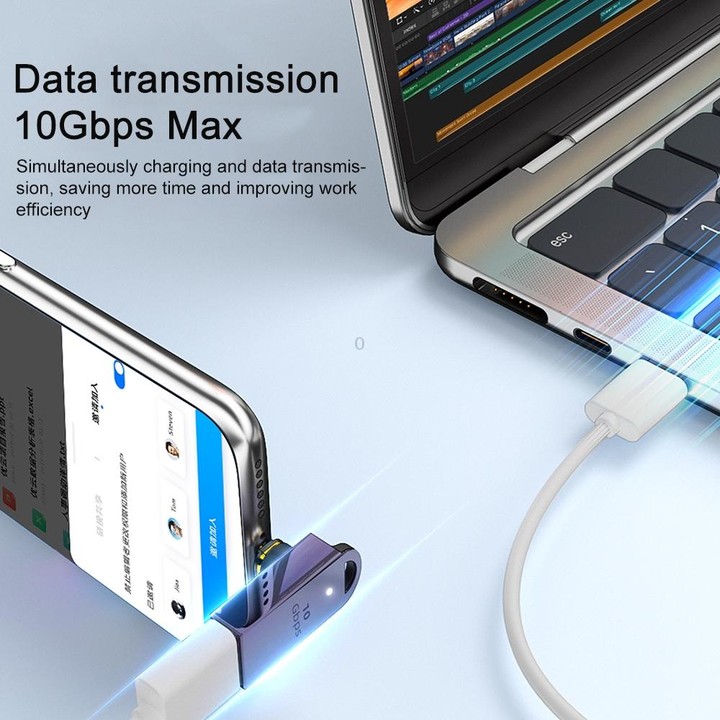 10 Gbps USB-C/Type-C to USB Magnetic Adapter Support OTG Function