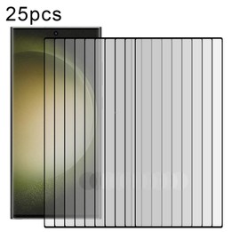 For Samsung Galaxy S23 Ultra 5G 25pcs Full Glue Screen Tempered Glass Film, Support Fingerprint Unlocking